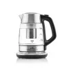 Wasserkocher ETA ETA915390000 — 1,5 l, 2200 W, Edelstahl & transparentes Glas, schwarz