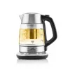 Wasserkocher ETA ETA915390000 — 1,5 l, 2200 W, Edelstahl & transparentes Glas, schwarz