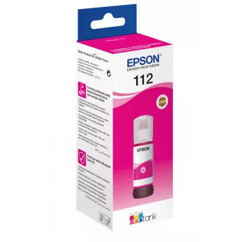 Ink Bottle Epson 112 EcoTank Pigment Magenta