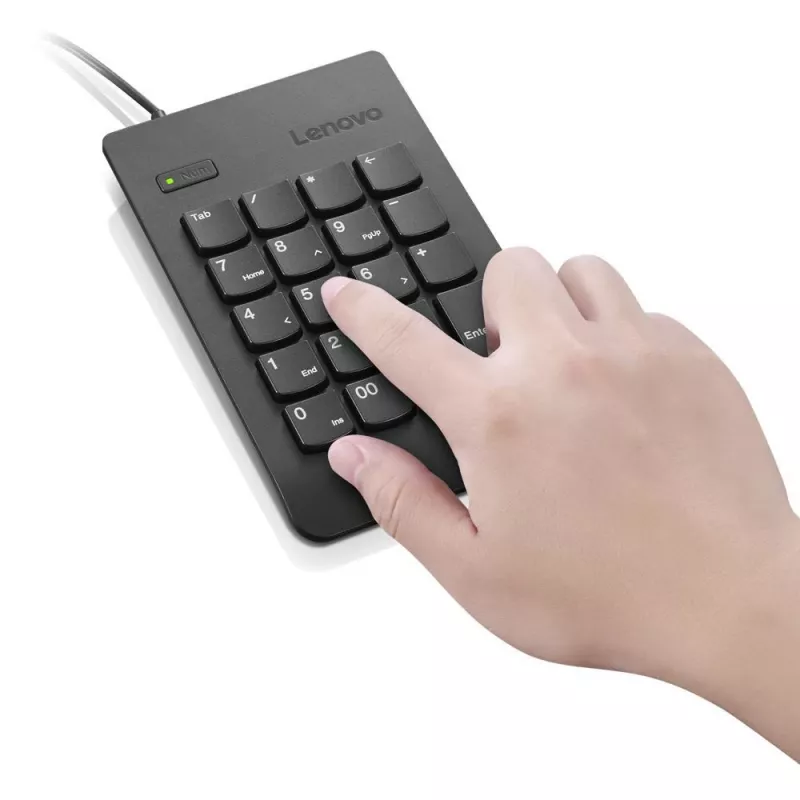 Lenovo KBD_BO Num Keypad 1 numerische Tastatur Universal USB Schwarz