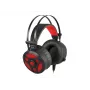 GENESIS Neon 360 Headset Kabelgebundenes Gaming-Headset mit Kopfbügel Schwarz, Rot