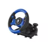GENESIS Seaborg 350 Schwarz, Blue USB Lenkrad + Pedale Nintendo Switch, PC, PlayStation 4, Playstation 3, Xbox 360, Xbox One, Xbox Series S, Xbox Series X