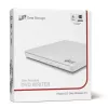 HITACHI-LG DATA STORAGE Schlankes tragbares DVD-Laufwerk - Gp60nw60 - USB 2.0 - Weiß