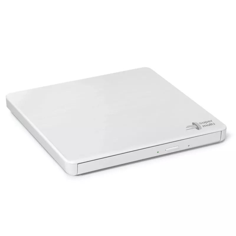 HITACHI-LG DATA STORAGE Schlankes tragbares DVD-Laufwerk - Gp60nw60 - USB 2.0 - Weiß