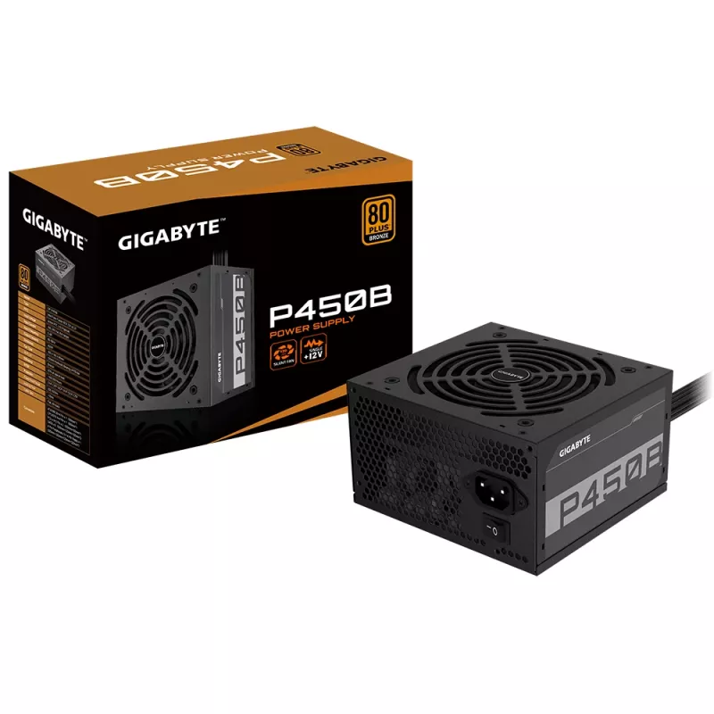 GIGABYTE P450B Netzteil 450 W 20+4 pin ATX ATX Schwarz