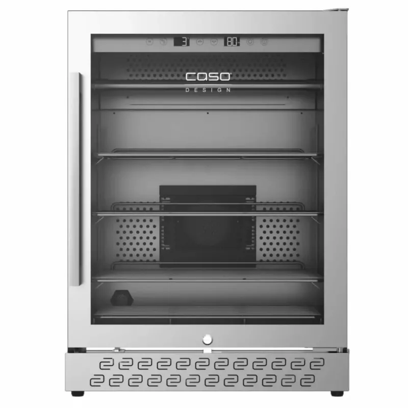 Dry-Aging-Schrank Caso DryAged Master 125 — Kompressor, 125 L, Edelstahl, freistehend