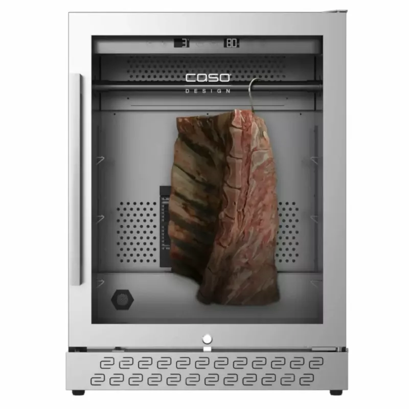 Dry-Aging-Schrank Caso DryAged Master 125 — Kompressor, 125 L, Edelstahl, freistehend