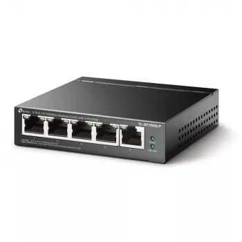 Unmanaged Switch TP-Link TL-SF1005LP 5-Port 10/100Mbps mit 4-Port PoE