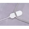 Elektrischer Bettwärmer Adler AD 7426, Fleece, 160×150 mm, 60 W, 4 Heizstufen, 2-Personen, abnehmbares Kabel