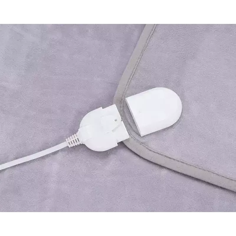 Elektrischer Bettwärmer Adler AD 7426, Fleece, 160×150 mm, 60 W, 4 Heizstufen, 2-Personen, abnehmbares Kabel