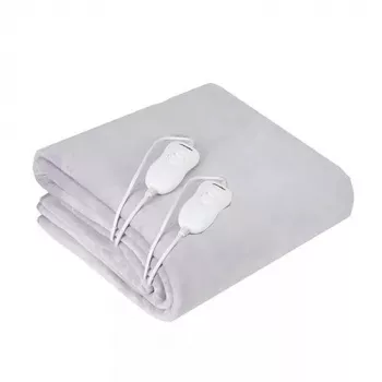 Elektrischer Bettwärmer Adler AD 7426, Fleece, 160×150 mm, 60 W, 4 Heizstufen, 2-Personen, abnehmbares Kabel