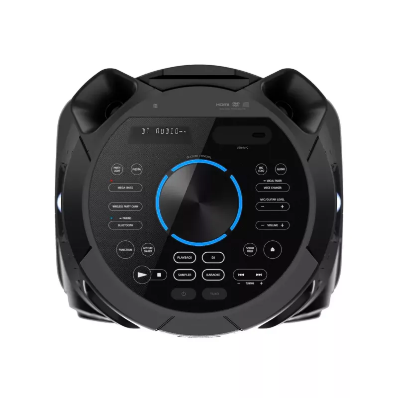 Sony MHC-V73D High Power Bluetooth® Party Speaker mit omnidirektionalem Party-Sound und Licht