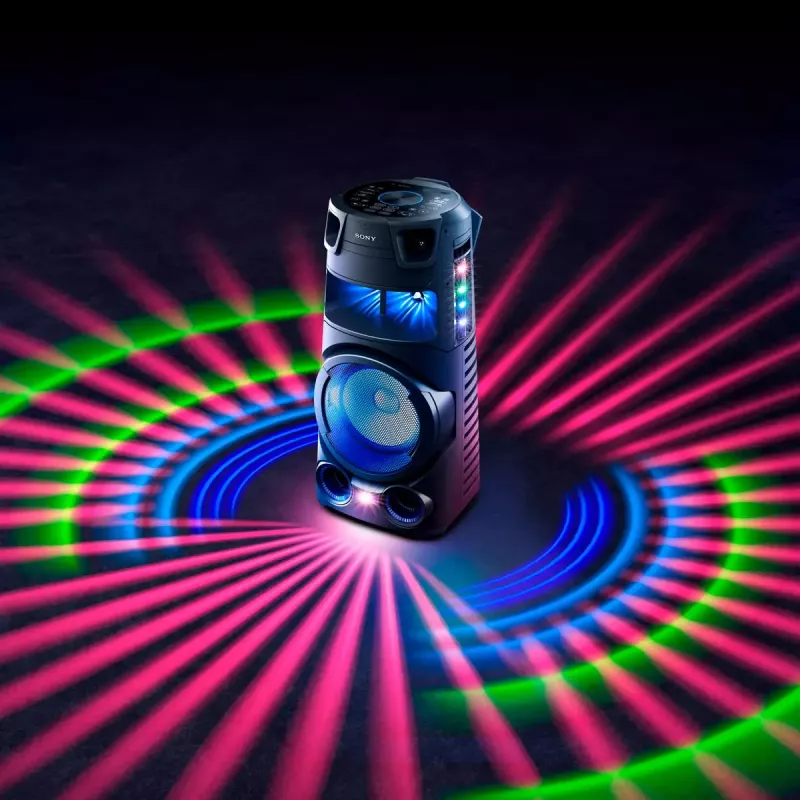 Sony MHC-V73D High Power Bluetooth® Party Speaker mit omnidirektionalem Party-Sound und Licht
