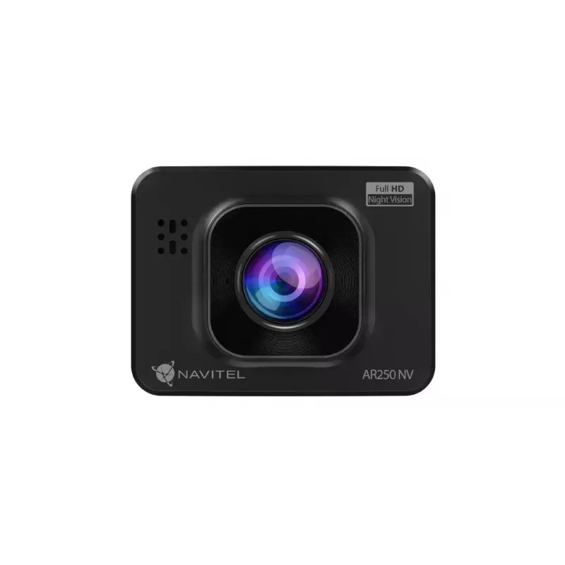 Auto-Videorecorder Navitel AR250 NV — 1 Kamera 1920x1080, 140° Blickwinkel, integriertes Display, MicroSD, Batterie- und Zigarettenanzünder-Stromversorgung