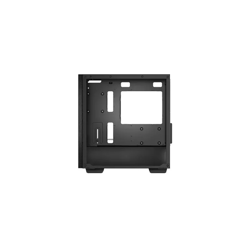 PC-Gehäuse DeepCool MACUBE 110 WH Midi-Tower — Weiß, gehärtetes Glas, microATX, bis zu 320 mm GPU, 165 mm CPU-Kühler, 2x3,5 Zoll + 2x2,5 Zoll Schächte
