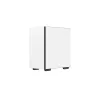 PC-Gehäuse DeepCool MACUBE 110 WH Midi-Tower — Weiß, gehärtetes Glas, microATX, bis zu 320 mm GPU, 165 mm CPU-Kühler, 2x3,5 Zoll + 2x2,5 Zoll Schächte