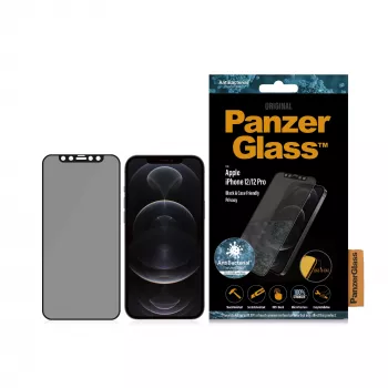 PanzerGlass ® Privacy Screen Protector iPhone 12 | 12 Pro | Edge-to-Edge