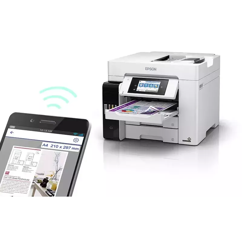 Multifunktionsdrucker Epson EcoTank L6580 — Inkjet Farbe, 4800 x 22400 dpi, 32 ppm, Duplex, Wi‑Fi, A4