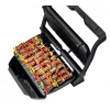 Kontaktgrill Tefal GC7228 — Kontaktgrill, 800 cm² Grillfläche, einstellbarer Thermostat, schwarzer Edelstahl