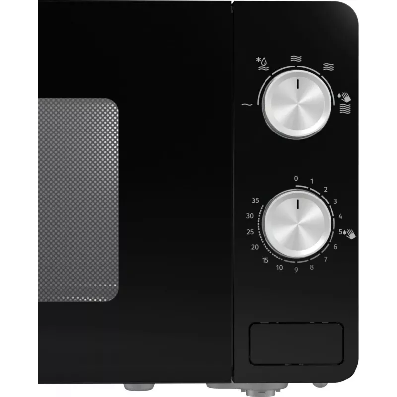 Solo-Mikrowelle Gorenje MO20E1B – 20 L, 800 W, 5 Leistungsstufen, 270 mm Drehteller, schwarz