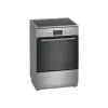 Freistehender Herd Bosch Serie 4 HKR39A250U, Cerankochfeld 4 Zonen, Backofen 66 L, Edelstahl, 600 mm