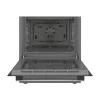 Freistehender Herd Bosch Serie 4 HKR39A250U, Cerankochfeld 4 Zonen, Backofen 66 L, Edelstahl, 600 mm