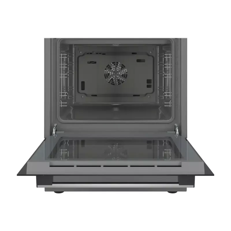 Freistehender Herd Bosch Serie 4 HKR39A250U, Cerankochfeld 4 Zonen, Backofen 66 L, Edelstahl, 600 mm