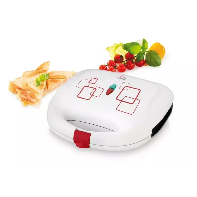 Sandwichmaker ETA ETA415390000, 700 W, 2 Sandwiches, weiß, 245×240×90 mm