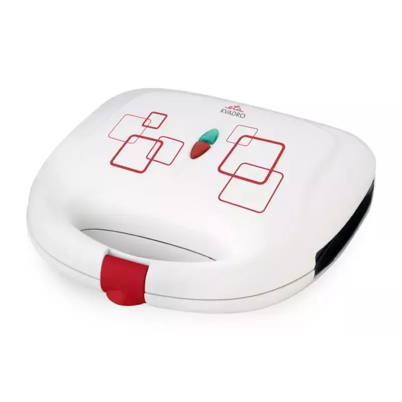 Sandwichmaker ETA ETA415390000, 700 W, 2 Sandwiches, weiß, 245×240×90 mm