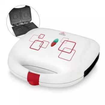 Sandwichmaker ETA ETA415390000, 700 W, 2 Sandwiches, weiß, 245×240×90 mm