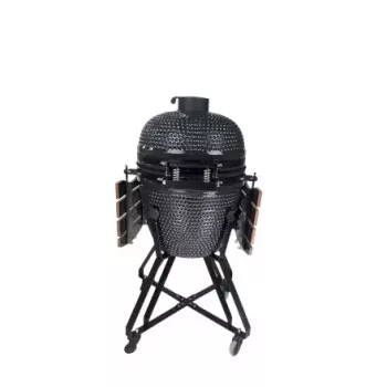 Kamado-Holzkohlegrill TUNABONE TunaBone classic 21 inch (Größe M) dunkelgrau — 21 Zoll Garraum