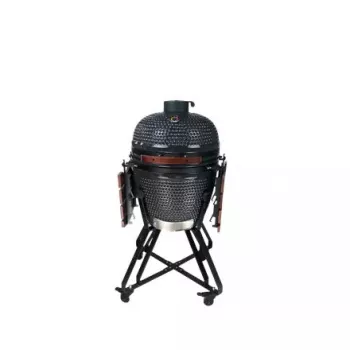 Kamado-Holzkohlegrill TUNABONE TunaBone classic 21 inch (Größe M) dunkelgrau — 21 Zoll Garraum