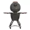 Kamado-Grill TUNABONE TunaBone Classic 23 Zoll (Größe L) Keramik-Kohlegrill, 23 Zoll Grilldurchmesser, dunkelgrau