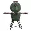 Keramik-Kamado-Grill TARGUS TBG24GREEN-02 — 24-Zoll grüner Holzkohlegrill