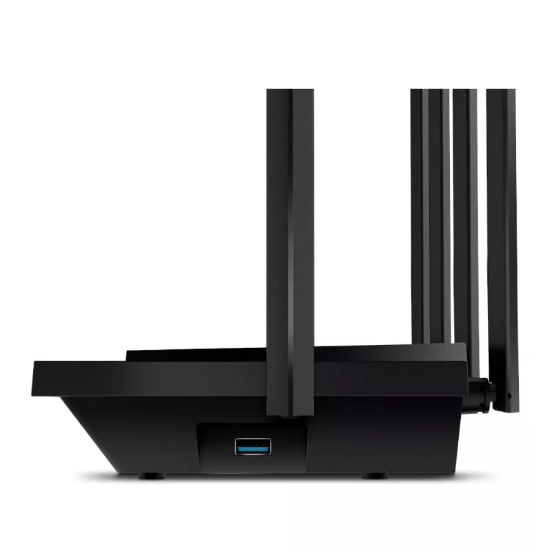 TP-Link Archer AX5400 Dual-Band Gigabit Wi-Fi 6 Router, Schwarz