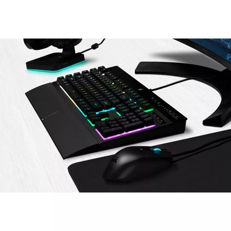 CORSAIR Gaming Tastatur - K55 RGB Pro Qwerty Us