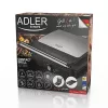 Kontaktgrill Adler AD 3051 — Edelstahl, 2200–2800 W, Grillfläche 1392 cm², einstellbare Temperatur, Antihaftplatten