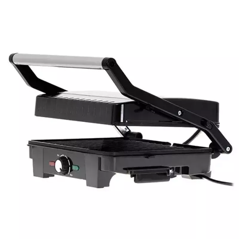 Kontaktgrill Adler AD 3051 — Edelstahl, 2200–2800 W, Grillfläche 1392 cm², einstellbare Temperatur, Antihaftplatten