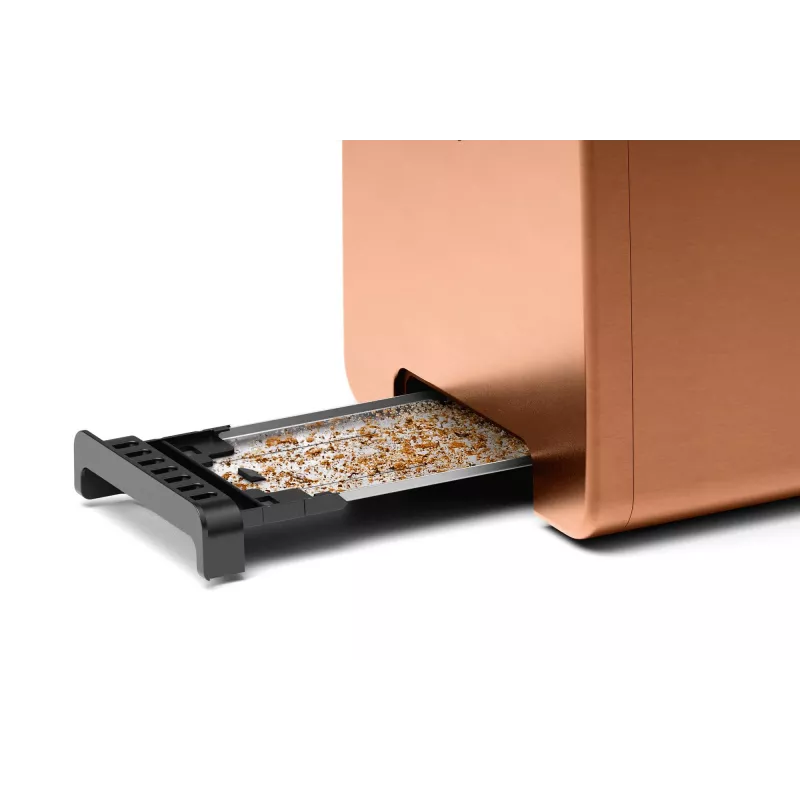 Toaster Bosch TAT4P429 2-Scheiben 970 W Schwarz/Braun, kompakt Edelstahl