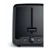 Toaster Bosch TAT4P429 2-Scheiben 970 W Schwarz/Braun, kompakt Edelstahl