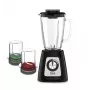 Tischmixer Tefal BlendForce II BL4388 — 800 W, 1,25 l Glaskrug, Eiscrushen, schwarz/gebürsteter Edelstahl