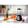 Tischmixer Tefal BlendForce II BL4388 — 800 W, 1,25 l Glaskrug, Eiscrushen, schwarz/gebürsteter Edelstahl