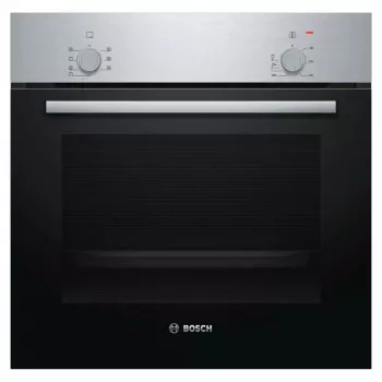 Einbau-Backofen Bosch Serie 2 HBF010BR1S Elektrisch, 66 L, Edelstahl, Drehregler