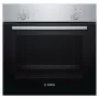 Einbau-Backofen Bosch Serie 2 HBF010BR1S Elektrisch, 66 L, Edelstahl, Drehregler