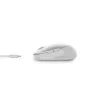 DELL Pro Premium Compact Maus – MS7421W – Platin-Silber, beidhändig, optisch, RF Wireless + Bluetooth, 1600 DPI, Platin, Silber (geöffnete Verpackung)