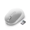 DELL Pro Premium Compact Maus – MS7421W – Platin-Silber, beidhändig, optisch, RF Wireless + Bluetooth, 1600 DPI, Platin, Silber (geöffnete Verpackung)