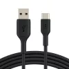 USB-Kabel Belkin CAB001BT0MBK 0,15m USB A auf USB C Schwarz