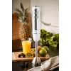 Pürierstab Adler AD 4625w — Stabmixer, 5 Geschwindigkeiten, Turbo, 1500 W, Edelstahlmesser, Silber/Weiß