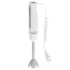 Pürierstab Adler AD 4625w — Stabmixer, 5 Geschwindigkeiten, Turbo, 1500 W, Edelstahlmesser, Silber/Weiß