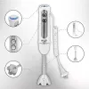 Pürierstab Adler AD 4625w — Stabmixer, 5 Geschwindigkeiten, Turbo, 1500 W, Edelstahlmesser, Silber/Weiß